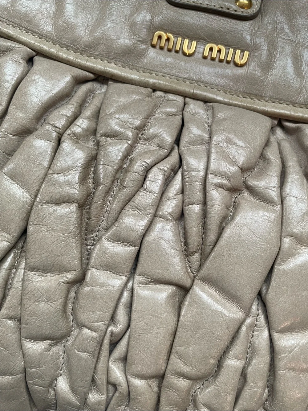 Miu Miu Matelassé  2 way bag